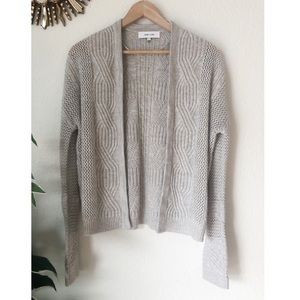 John + Jenn | Knitted Open Cardigan